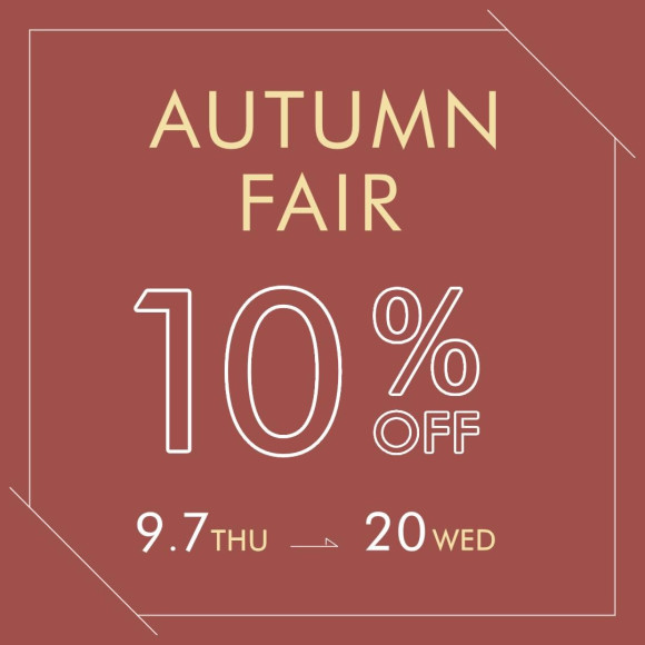 ♡Autumn Fair開催♡