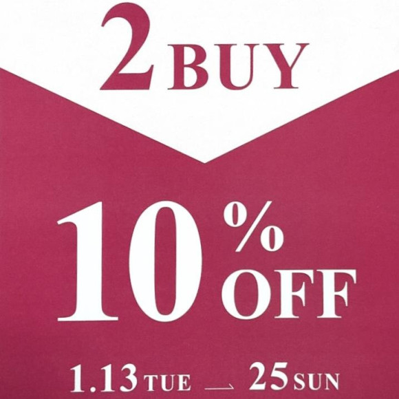 2buy10%OFFSALE