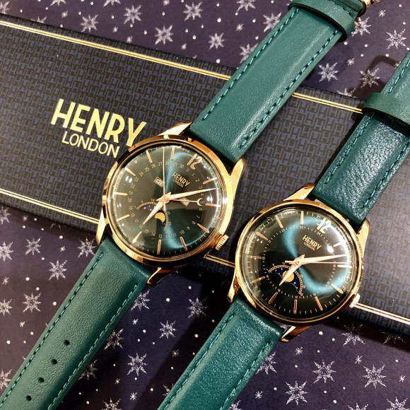 HENRY LONDON　ヘンリー ロンドン　STRATFORD ストラトフォード　JAPAN Limited 日本限定　メンズ　【国内正規品】　腕時計 HL39-LS-0380