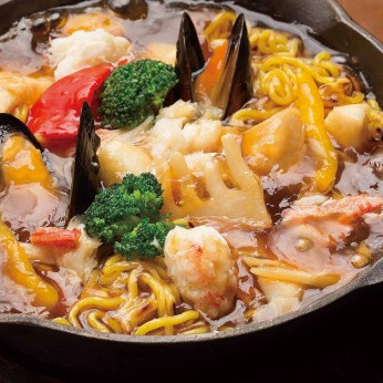 贅沢！かにあんかけ焼きそば