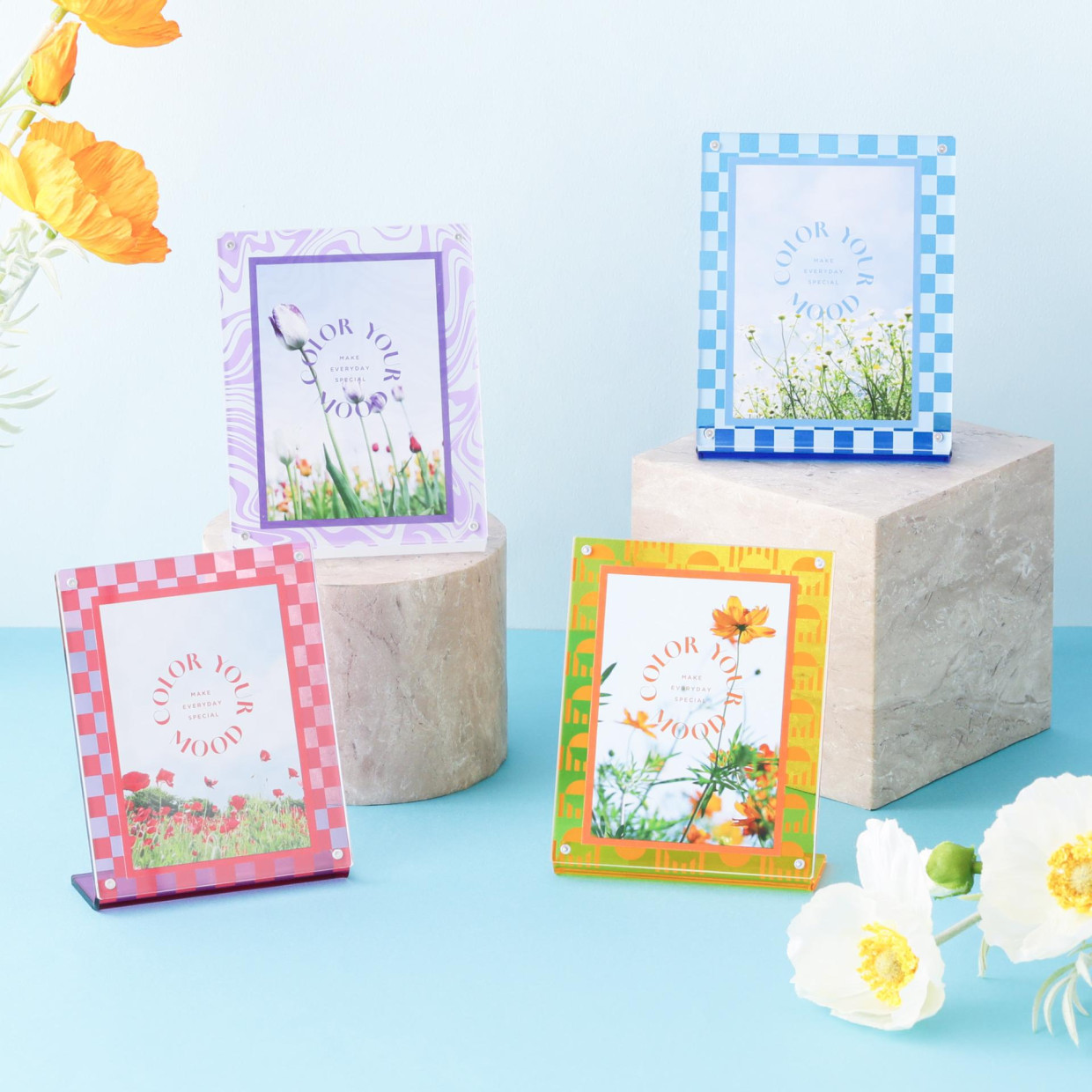 【SALE】カラフルアクリルフレームmini 