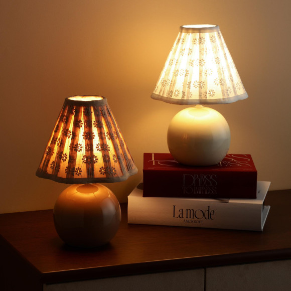 【NEW】 Lace shade mini lamp 