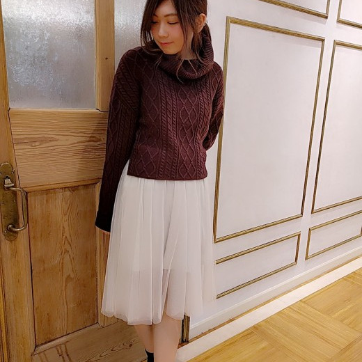 着回したくさん♪オフタートルニット