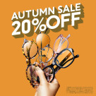 對象商品一律20%折扣!“JINS AUTUMN SALE”開始!