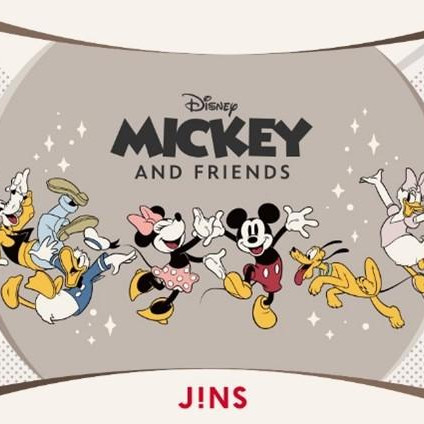 "JINS/Disney Model" 2024 New Eyewear appeared one after another from March 7th (Thursday)!