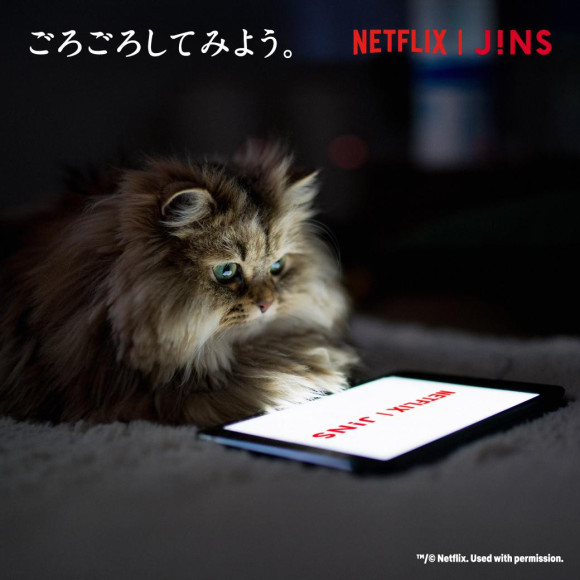 Let's go around. JINS HOME® × Netflix