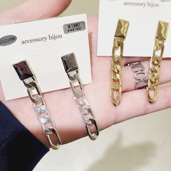 METAL PIERCE＆EARRING