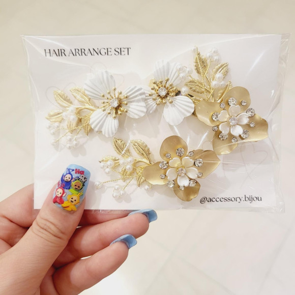 オケージョンヘアクリップセット