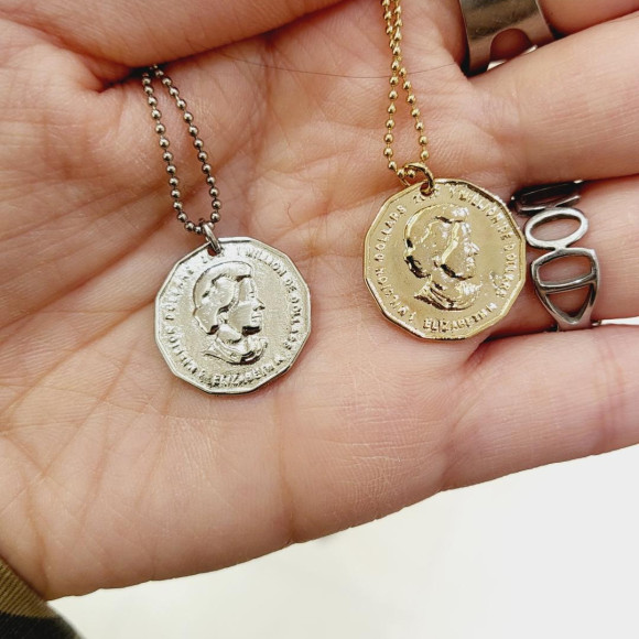 Coin necklace