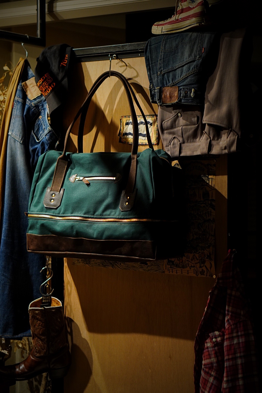 SEIL MARSCHALL / The Weekend Traveller Bag max's Exclusive Model ¥96,800- in tax