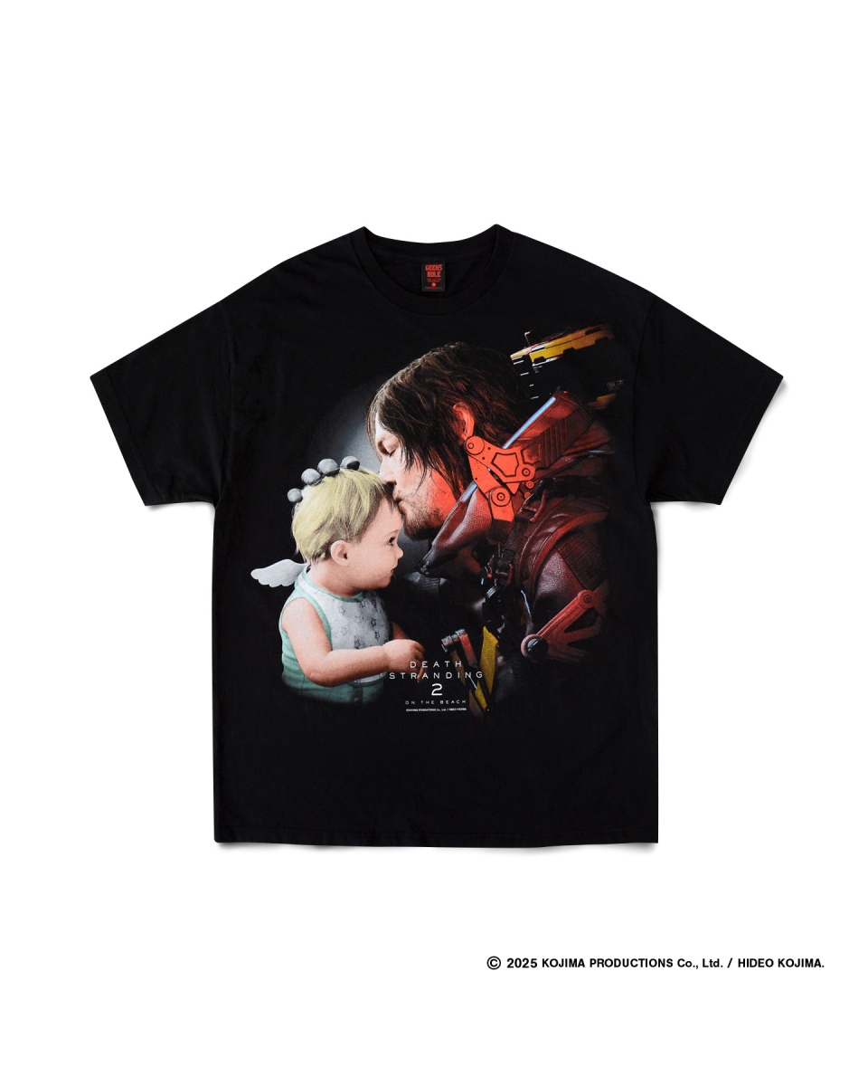 DEATH STRANDING 2: ON THE BEACH × GEEKS RULE 15 SILKSCREEN PRINTING SS T SHIRT