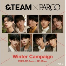 NEWS ★ &TEAM x PARCO Winter Campaign