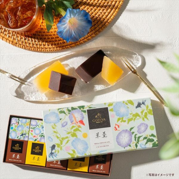 夏限定　GODIVAと和菓子のコラボレーション