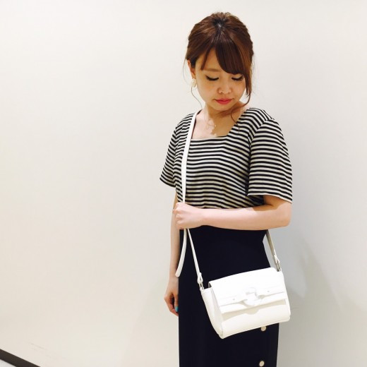 【仙台パルコ】夏のコーデにおすすめホワイトバッグ①