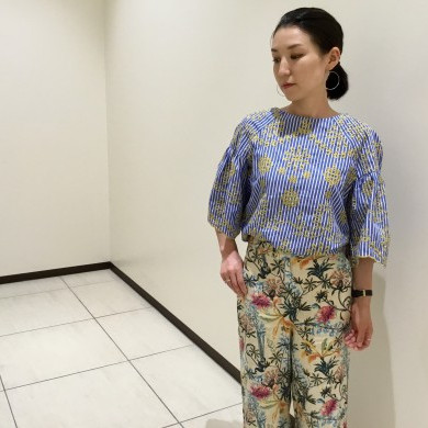 【仙台パルコ】トレンド☆刺繍トップス