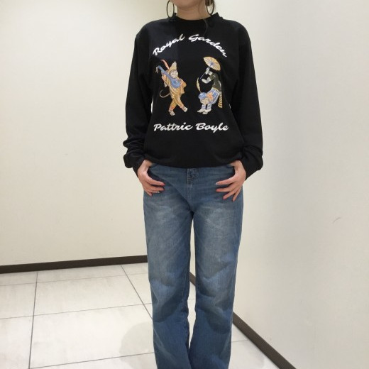 【仙台パルコ】PATTRICBOYLE 刺繍トレーナー