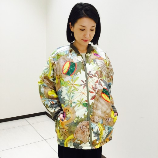 【仙台パルコ】BURLAP×SWASH×ear。MA-1ver.