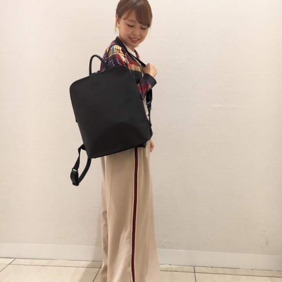 【仙台パルコ】スタッフオススメ☆撥水レザーリュック