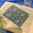 華やかビーズ刺繍ポーチ♫