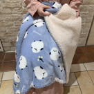 ３WAYで使えるあったかブランケット♪