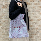 可愛いテキスタイルのバッグが届きました♪