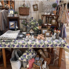 夏用キルトで模様替え♫