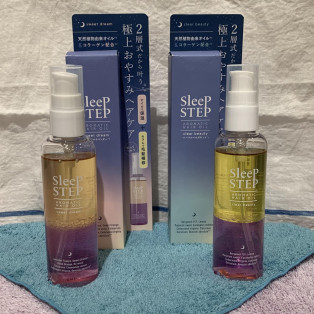 人気の『Sleep STEP』からヘアオイルの登場です(*^-^*)