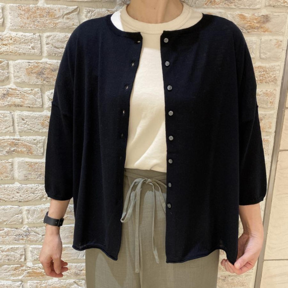 STAMP&DIARY ワイド2WAYカーディガン