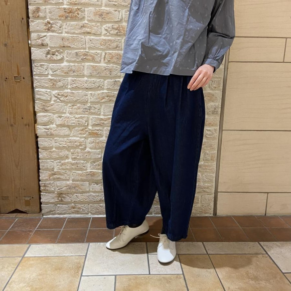 コットンツイルバルーンパンツ