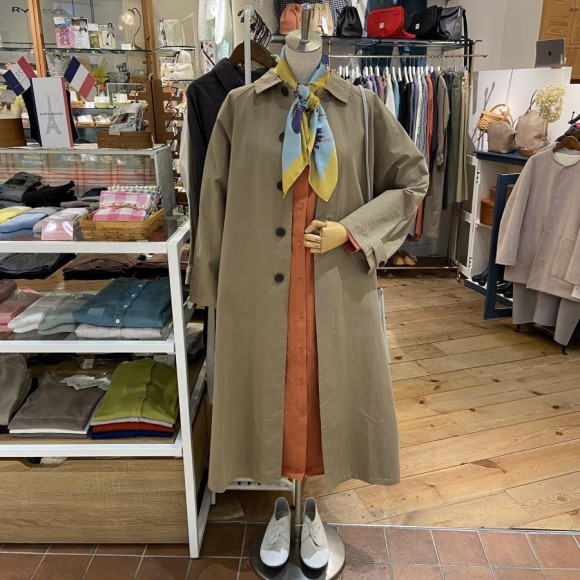 コットンバルマカンコートが入荷しました(*^-^*)