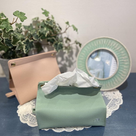 エコなハーフサイズ用ティッシュケース♪