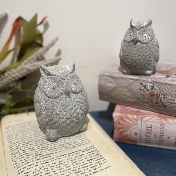 幸せを呼ぶフクロウのオブジェ♬