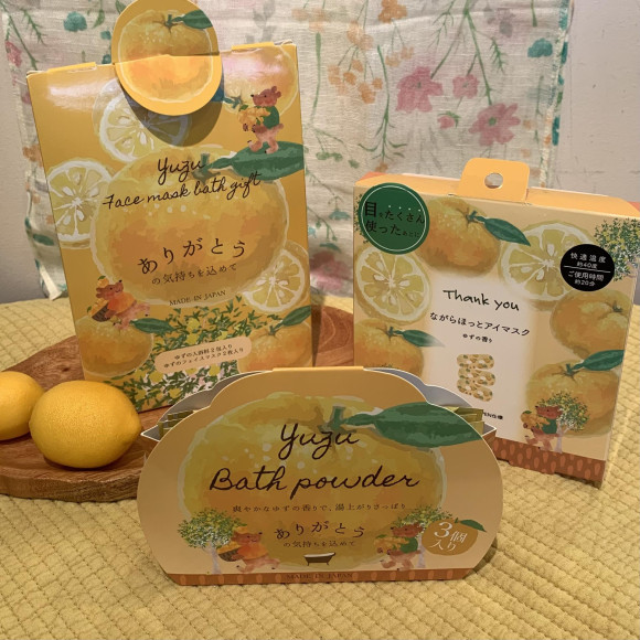プチギフトにおすすめの「ゆず」シリーズ♬