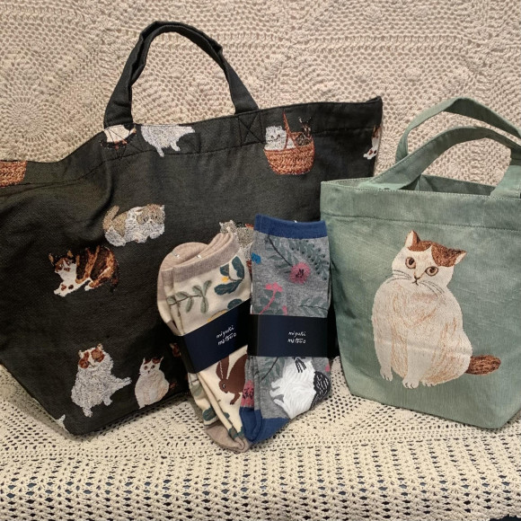 松尾ミユキさんのバックとソックスが届きました♫