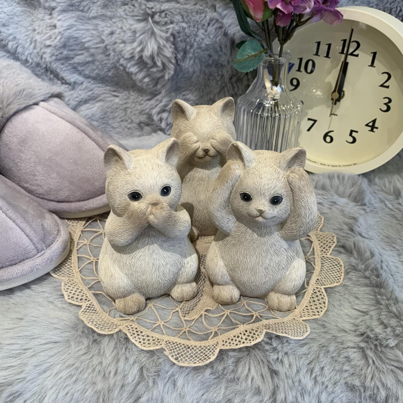 ☆可愛いレジンキャットオブジェ☆