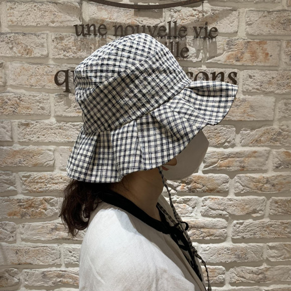 夏の着こなしにおすすめのハットが届きました♫