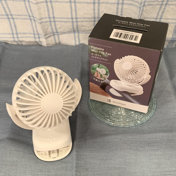 작은데 파워풀!클립에서 어디서나 설치할 수 있는 편리한 팬♪