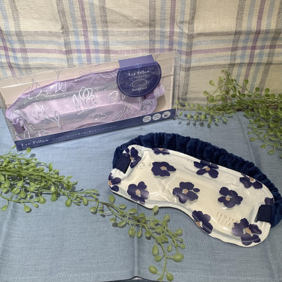 夏におすすめ、ひんやりジェルアイピロー