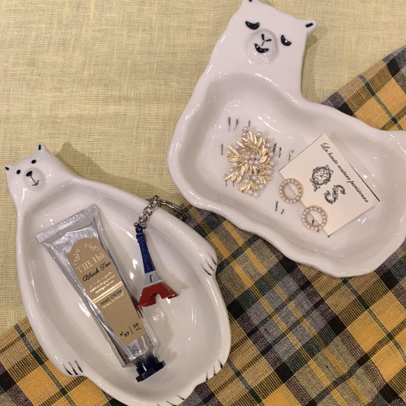 可爱的动物托盘送到了♫