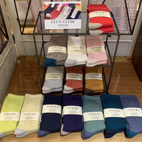 店舗限定、グレンクライドのソックスが入荷しました！