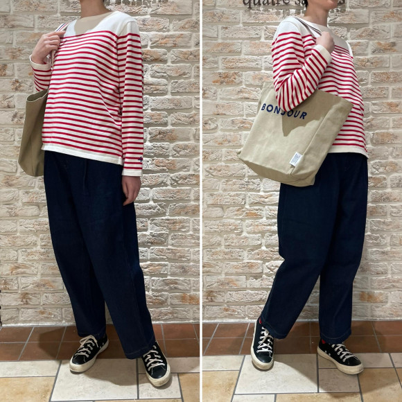 キャトル・セゾンオリジナルのボーダーニットが届きました！