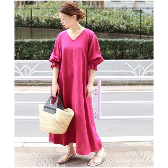 着心地抜群 レーヨン麻vネックワンピース ジャーナル スタンダード ショップニュース 仙台parco パルコ
