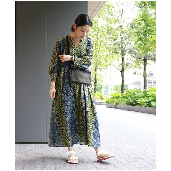モロッカンプリントヴィンテージライクワンピース ジャーナル スタンダード ショップニュース 仙台parco パルコ