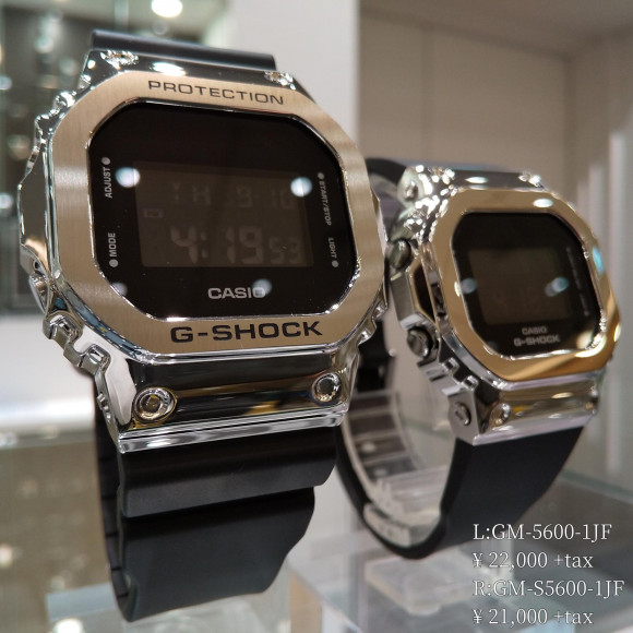 G-SHOCK ジーショック GM-S5600-1JF シルバー