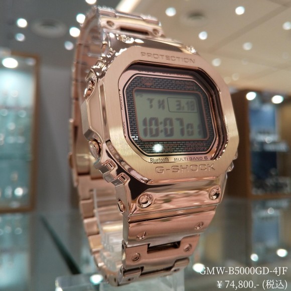 【生産終了品・希少】CASIO G-SHOCK GMW-B5000GD-4JF