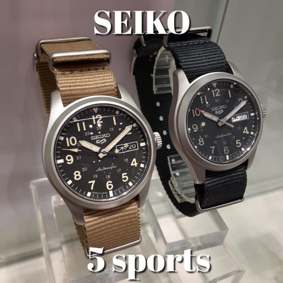 【SEIKO】5 Sportsから待望の新デザインが登場