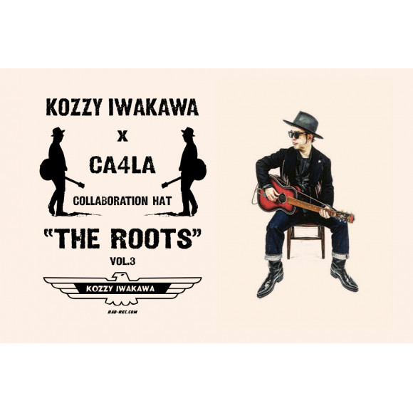 KOZZY IWAKAWA x CA4LA コラボレーション第3弾となるハットをリリース