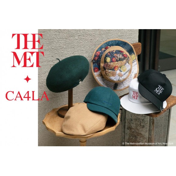 THE MET×CA4LA　メトロポリタン美術館との初コラボとなる商品のご案内！！