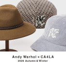 Andy Warhol × CA4LA 2026 Autumn & Winter