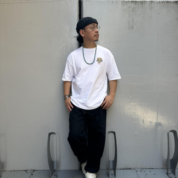 デニム生地のロールキャップ☆男女兼用☆